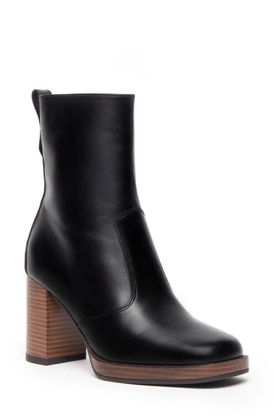 Nerogiardini Block Heel Bootie In Black