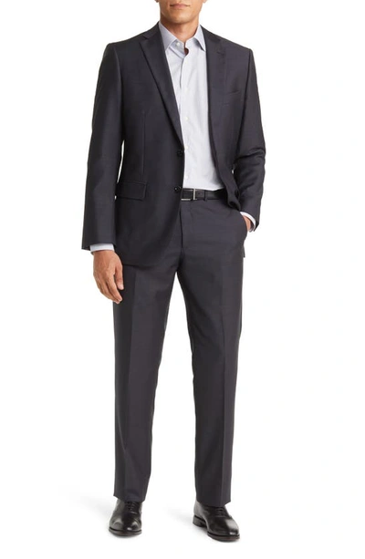 Indochino Haxby Regular Fit Charcoal Wool Suit