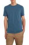 Vince Solid T-shirt In Carmel Teal