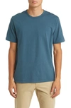 Vince Solid T-shirt In Colony Blue