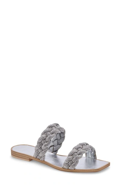 Dolce Vita Indy Embellished Sandal In Crystal Rhinestone