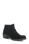 Fly London Merk Bootie In 005 Black Oil Suede