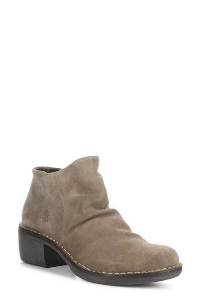 Fly London Merk Bootie In 004 Taupe Oil Suede