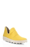 Asportuguesas By Fly London Crus Quilted Slip-on Sneaker In Yema Recycled Polyester