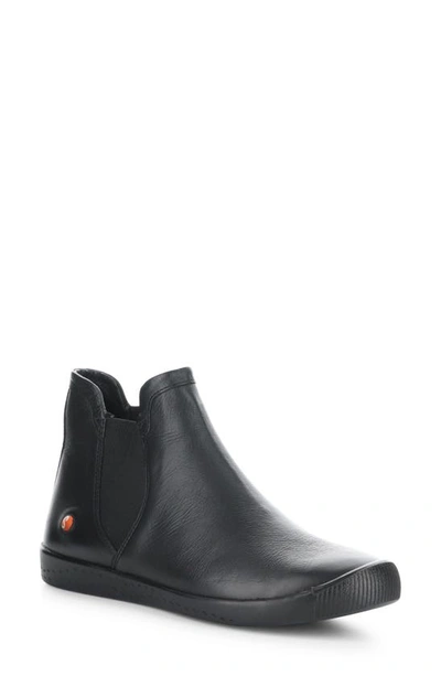 Fly London Itzi Chelsea Boot In Black Supple Leather