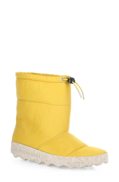 Fly London Cale Recycled Polyester Quilted Boot In Yema Recycled Polyester