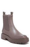 Sam Edelman Laguna Waterproof Lug Sole Chelsea Boot In Chinchilla