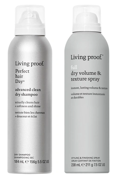 Living Proof (phd) Advanced Clean Dry Shampoo + Volume And Texture Spray Hair Set
