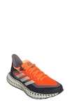 Adidas Originals 4dfwd Running Shoe In Orange/ Orbit Grey/ Trace Grey