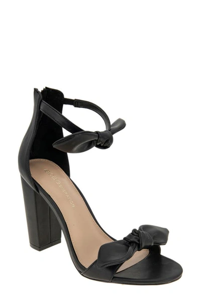 Bcbgeneration Batani Ankle Strap Sandal In Black