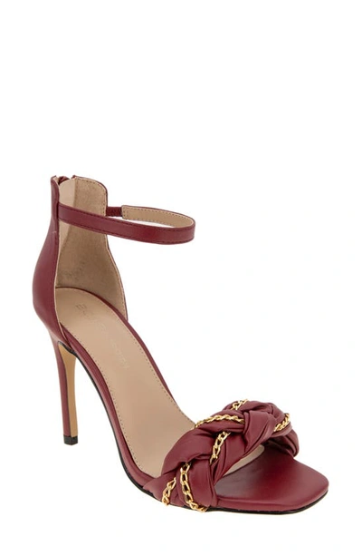 Bcbgeneration Isabel Ankle Strap Sandal In Rhubarb