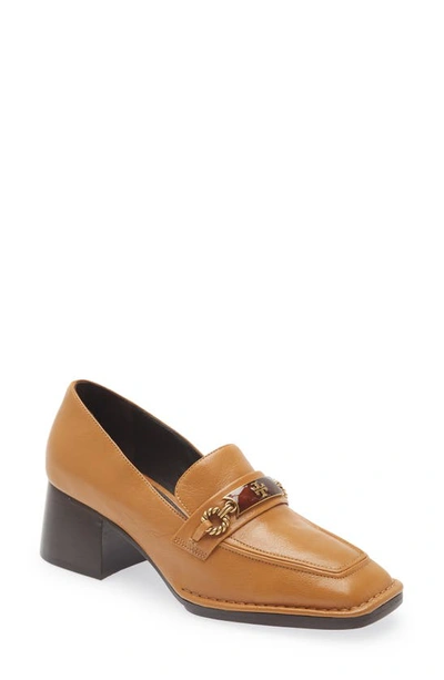 Tory Burch Perrine Loafer Pump In Caramel Corn