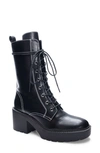 Chinese Laundry Harker Combat Lug Boot In Black