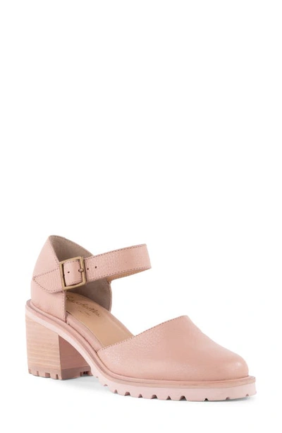 Seychelles Lock And Key Pump In Blush