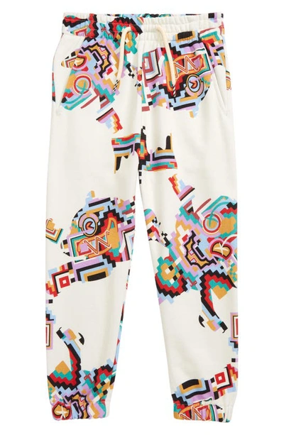 Icecream Kids' À La Mode Print Sweatpants In White Asparagus