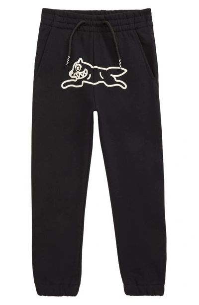 Icecream Kids' Little Boy's & Boy's Latte Dog Print Sweatpants In Black