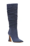 Vince Camuto Alinkay Knee High Boot In Blue Slate