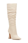 Vince Camuto Women's Alinkay Slouch Knee-high Boots Women's Shoes In Creamy White