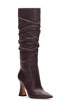 Vince Camuto Women's Alinkay Slouch Knee-high Boots Women's Shoes In Bordo