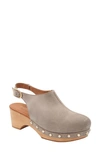 Andre Assous Andrea Assous Women's Skylar Studded Water Resistant Platform Clogs In Stone