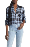 Rails Hunter Plaid Shirt - Current Onyx White