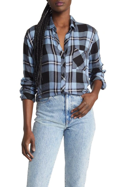 Rails Hunter Plaid Shirt - Current Onyx White In Curnt Onyx Whte