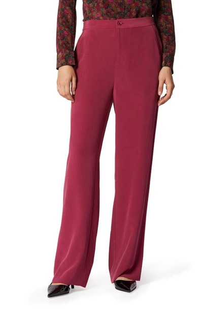 Equipment Aeslin Silk Trousers In Red