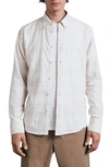 Rag & Bone Fit 2 Tomlin Plaid Cotton Flannel Button-down Shirt In White Multi