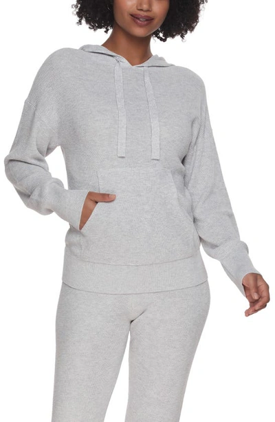 Felina Chill Vibes Sweater Hoodie In Light Gray