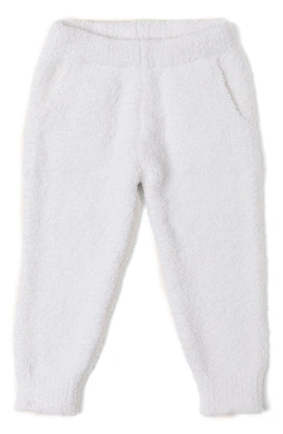 Barefoot Dreams Kids' Little Girl's Chenille Joggers In Cream