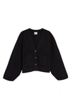 Khaite The Scarlet Cardigan In Black