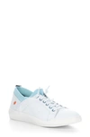 Softinos By Fly London Bonn Sneaker In White Smooth Leather