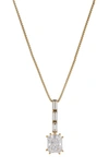 Nadri Chateau Crystal Drop Pendant Necklace, 18 In Gold