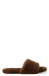 Stems High Pile Fleece Slide In Teddy