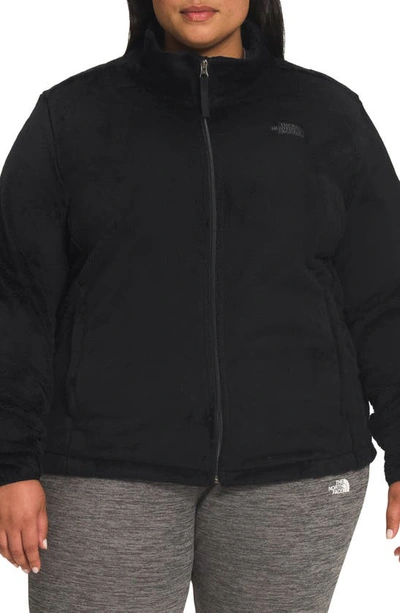 The North Face Osito Zip Fleece Jacket In Tnf Black