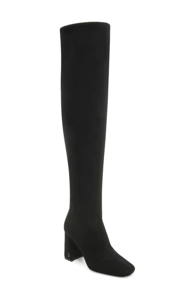 Sam Edelman Cosette Womens Dressy Square Toe Over-the-knee Boots In Black