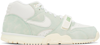 NIKE GREEN & WHITE AIR TRAINER 1 SNEAKERS