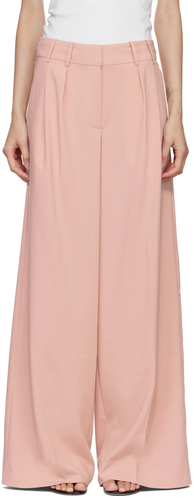 Remain Birger Christensen Pink Kise Trousers In Peach