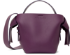 ACNE STUDIOS PURPLE MINI MUSUBI SHOULDER BAG