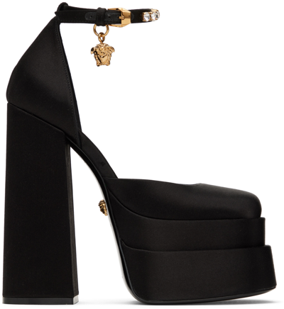 Versace Women's  Black Other Materials Sandals