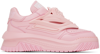 Versace Odissea Caged Rubber Medusa Sneakers In Pink