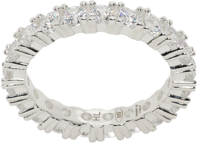 Hatton Labs Silver Eternity Ring In Sterling Silver