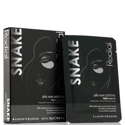 Rodial Snake Jelly Eye Patches - Box Of 4 Sachets In Snake