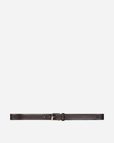 Maison Margiela Leather Belt In Brown