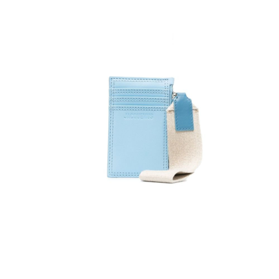 Jacquemus Blue Le Porte Nastrinu Leather Card Holder