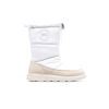 CANADA GOOSE WHITE CYPRESS FOLD OVER QUILTED BOOTS,7781W18713796