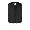 SOULLAND BLACK CLAY PADDED GILET,22051105618566475
