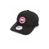 CANADA GOOSE BLACK ARCTIC DISC BASEBALL CAP,5450M17400443