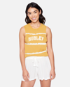 Hybrid Apparel Women's Zapper Tie Dye Muscle Tank Top, 100% Cotton, Size Large In Tie Dye