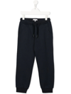 WOOLRICH ORGANIC EMBROIDERED TRACK PANTS